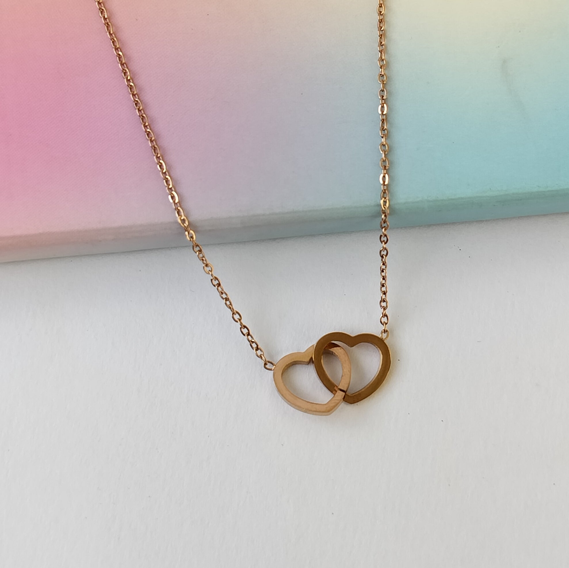 Rose gold necklace(#N1)